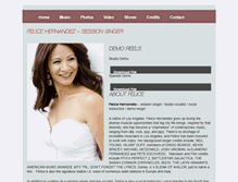 Tablet Screenshot of felicemusic.com